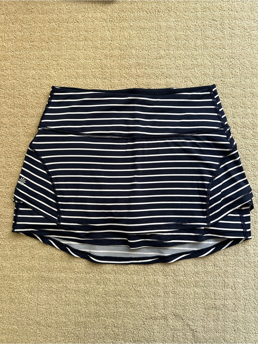 Athleta stealth stripe skirt